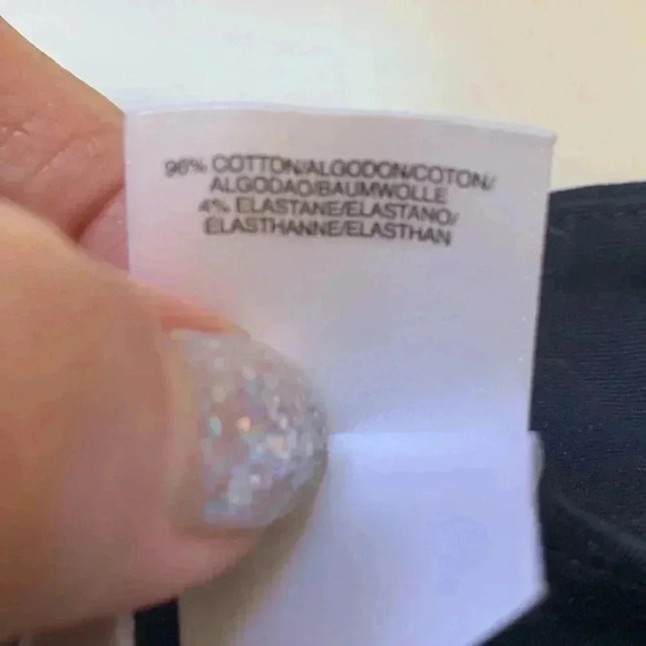 John New York Signature Petite Navy Blue Stretchy  Bermuda Shorts - Picture 8 of 8